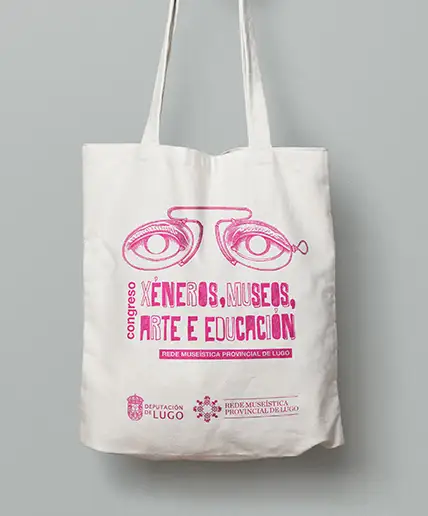 02_xeneros Diseño tote bag Xéneros, Museos, Arte e Educación