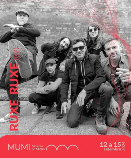 06_reque Foto del grupo musical Ruxe Ruxe para el programa MUMI 2024