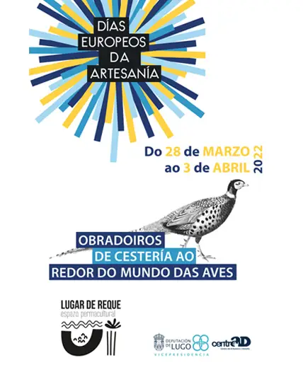 Días europeos da artesania. Obradoiros de cestería ao redor do mundo das aves