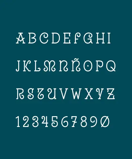 Diseño tipografía para Xaneco